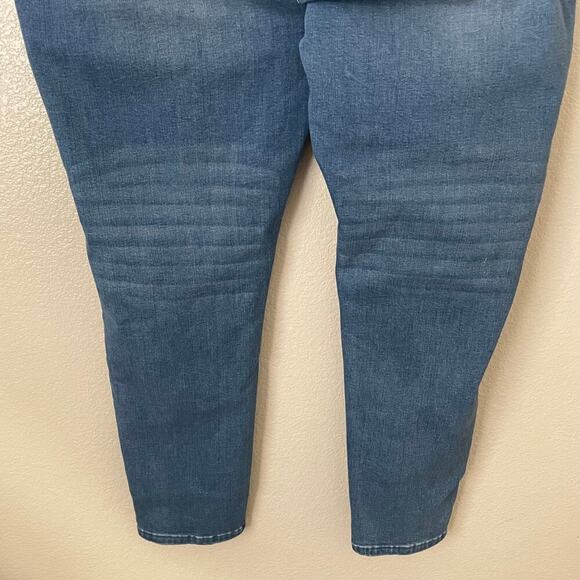 Soft‎ Surrounding Jeans Womens 1X Blue Pull On High Rise Slim Stretchy Denim - Picture 7 of 12